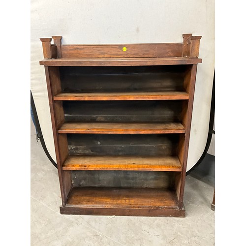508 - OAK FIVE TIER BOOK CASE A/F H51