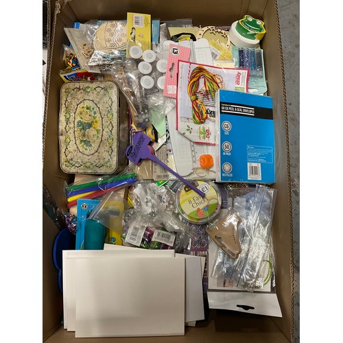 224 - QUANTITY OF CRAFT ITEMS AND FOUR BOOKS OF FAIRY POEMS