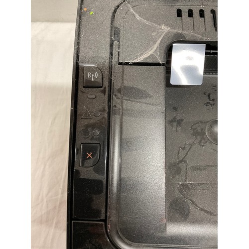 205 - HP LASER JET P1102W PRINTER ALONG WITH A BOX OF INK CARTRIDGES