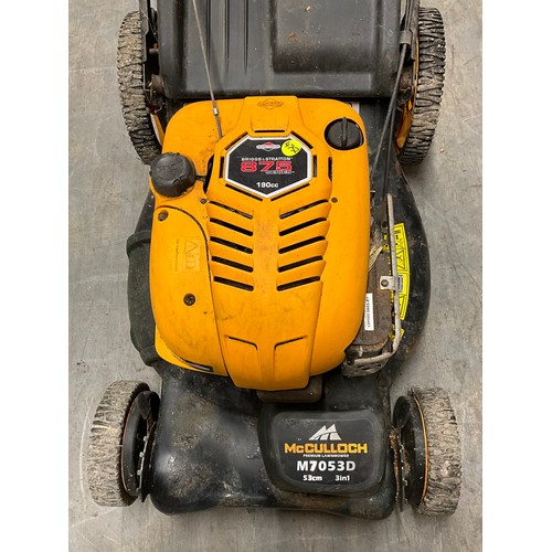 389 - MCCULLOCH M7053D PETROL LAWNMOWER