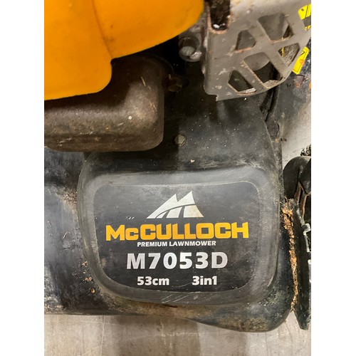 389 - MCCULLOCH M7053D PETROL LAWNMOWER