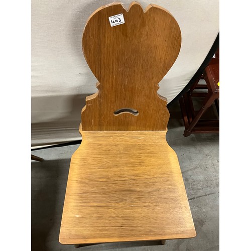 403 - LARGE PINE REFECTORY STYLE DINING TABLE W29