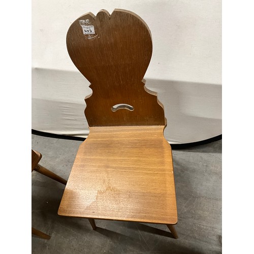 403 - LARGE PINE REFECTORY STYLE DINING TABLE W29