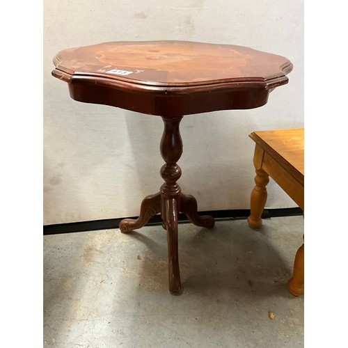 413 - PAIR OF MODERN INLAID WINE TABLES H23