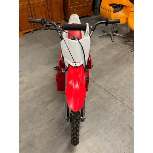 405 - HONDA 110 CRF FOUR-STROKE CHILDS SCRAMBLER FULLY WORKING . THIS IS NOT THE FUEL INJECTION MODEL ; AN... 