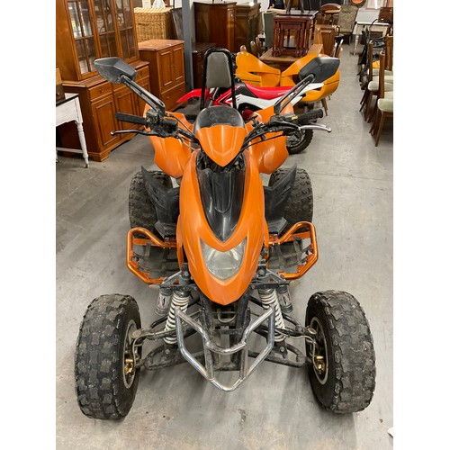 406 - DINLI CHINESE IMPORT 450CC QUAD BIKE FOUR-STROKE Q PLATE REQUIRES MOT