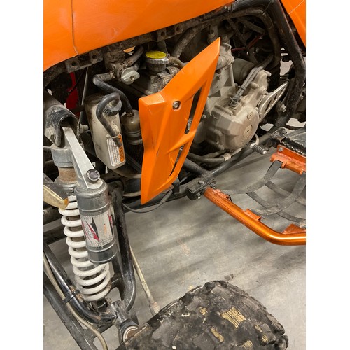 406 - DINLI CHINESE IMPORT 450CC QUAD BIKE FOUR-STROKE Q PLATE REQUIRES MOT