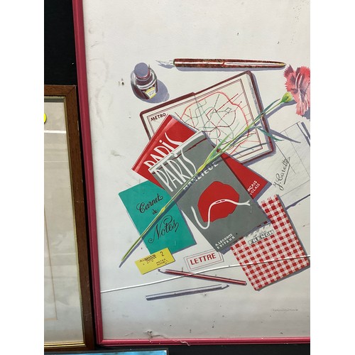 160 - QUANTITY OF FRAMED AND GLAZED PICTURES AND PRINTS

LARGEST H 28” W 21”