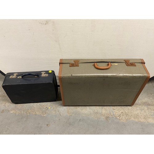 40 - TWO VINTAGE SUITCASES