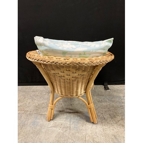 64 - SMALL CHILDS WICKER CHAIR