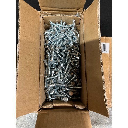 47 - SIX BOXES OF BRAND NEW DIALL WOOD SCREWS