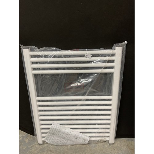 66 - 400W HEATED TOWEL RAIL ALONG WITH A SMALLER EXAMPLE