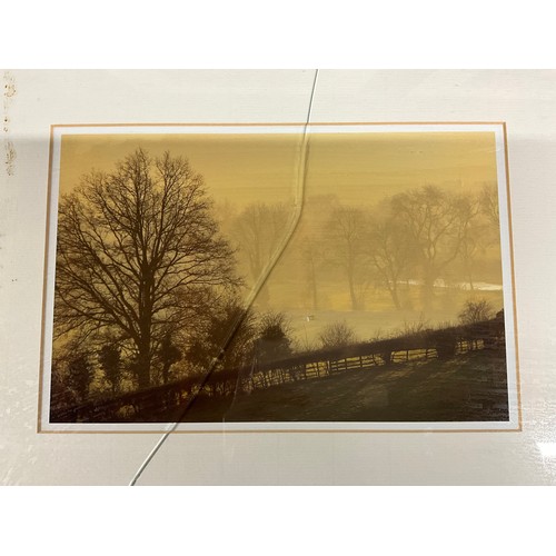 11 - FIVE FRAMED PHOTOGRAPHIC COUNTRYSIDE SCENES A/F