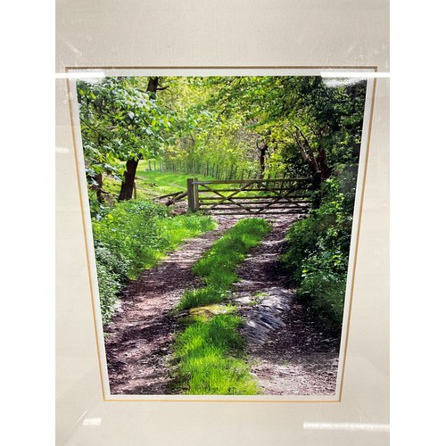 11 - FIVE FRAMED PHOTOGRAPHIC COUNTRYSIDE SCENES A/F