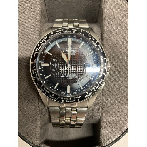 93 - BOXED CITIZEN ECO DRIVE GENTLEMANS WRIST WATCH