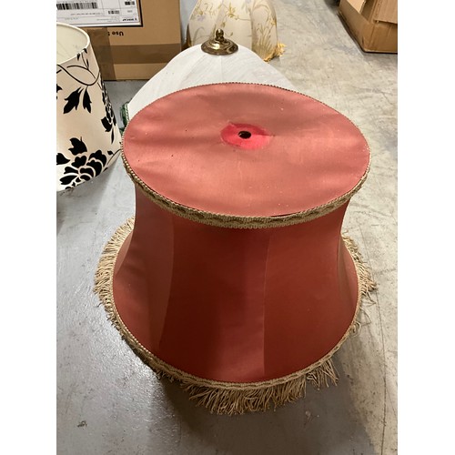 140 - FOUR BOXES OF ASSORTED LAMPSHADES