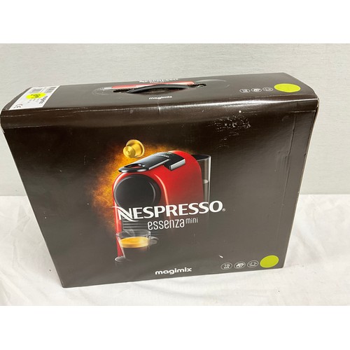 150 - BOXED NESPRESSO ESSENZA MINI COFFEE MACHINE