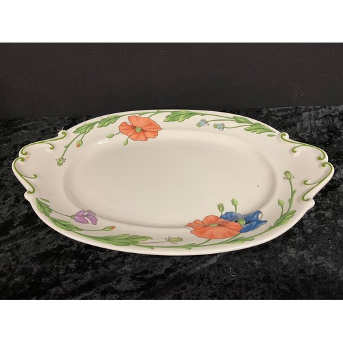 181 - QUANTITY OF VILLEROY AND BOCH TO INCLUDE SERVING DISHES, CASSEROLE DISHES AND LARGE BOWLS ETC PLUS A... 