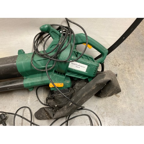 251 - ELECTRICAL FLYMO STRIMMER AND  ELECTRIC VACUUM BLOWER A/F