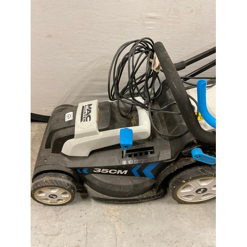 259 - MAC ELECTRIC LAWNMOWER WITH 15