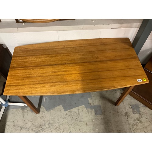 363 - VINTAGE TEAK KITCHEN TABLE W48