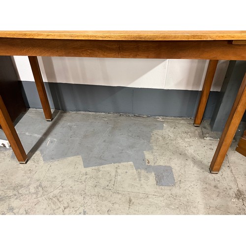 363 - VINTAGE TEAK KITCHEN TABLE W48