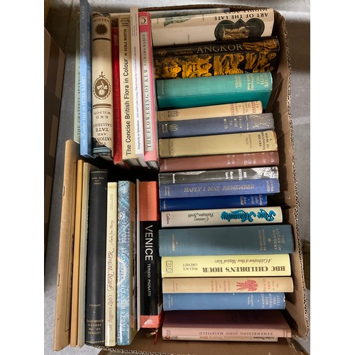 239 - TWO BOXES OF MAINLY HARDBACK BOOKS