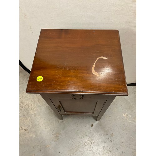 448 - VINTAGE TEAK NEST OF THREE TABLES  W22