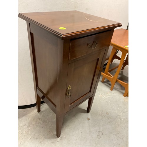 448 - VINTAGE TEAK NEST OF THREE TABLES  W22