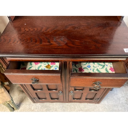 402 - MODERN PRIORY STYLE DRESSER WITH RACK  W30