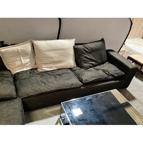 294 - LARGE CORNER SOFA W 134