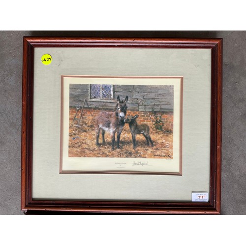 400 - SEVEN VARIOUS MODERN FRAMED LIMITED EDITION PICTURES OF ANIMALS BY DAVID SHEPHERD