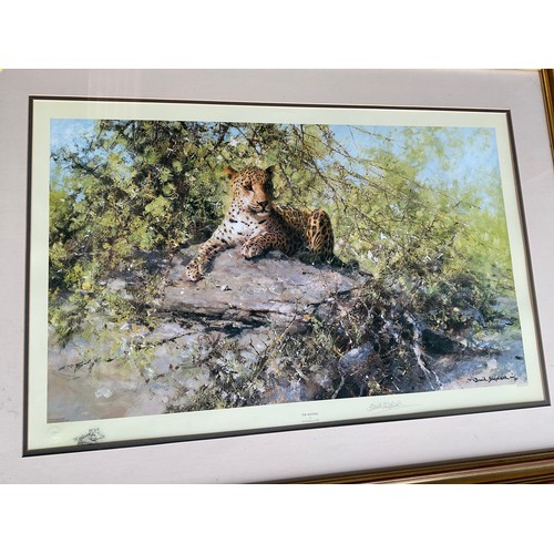 400 - SEVEN VARIOUS MODERN FRAMED LIMITED EDITION PICTURES OF ANIMALS BY DAVID SHEPHERD