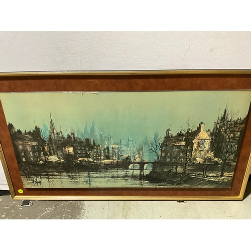 324 - VINTAGE FRAMED PAINTING A/F 26