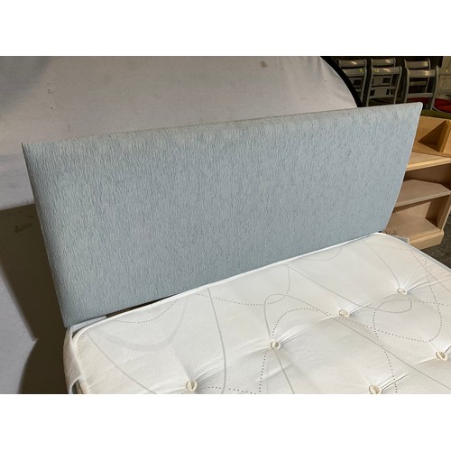 318 - MODERN 4FT DOUBLE BED WITH MATTRESS L 76