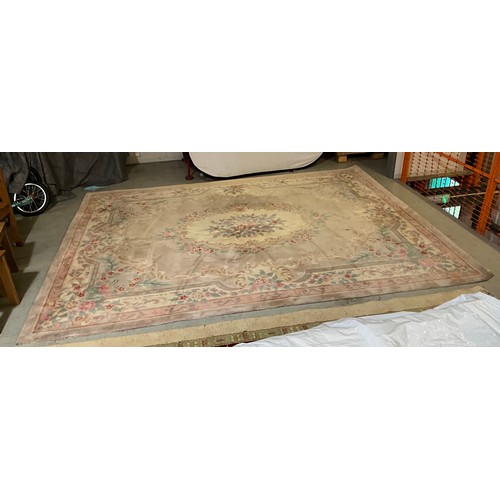 320 - LARGE VINTAGE PATTERNED CARPET 102 