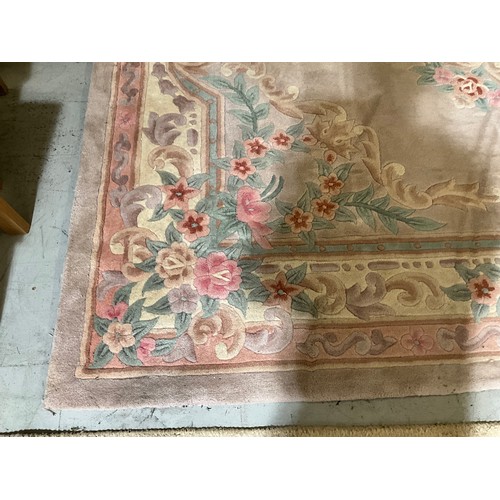 320 - LARGE VINTAGE PATTERNED CARPET 102 