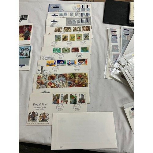 119 - COLLECTION OF STAMP FIRST AID COVERS OVER 200 PACKS PLUS ALBUM