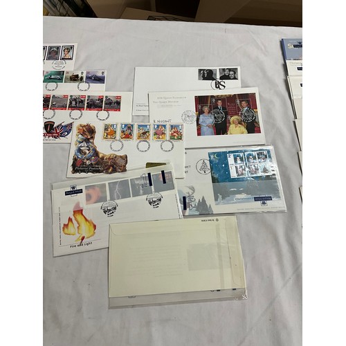 119 - COLLECTION OF STAMP FIRST AID COVERS OVER 200 PACKS PLUS ALBUM