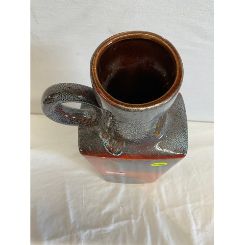 9 - LARGE POOLE GLAZED CERAMIC JUG H20