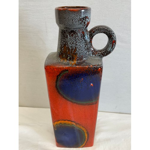 9 - LARGE POOLE GLAZED CERAMIC JUG H20