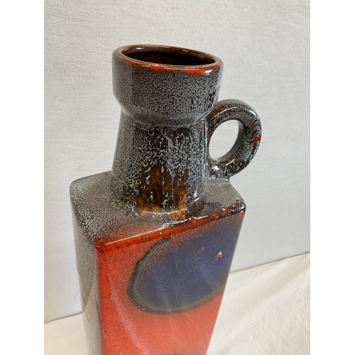 9 - LARGE POOLE GLAZED CERAMIC JUG H20