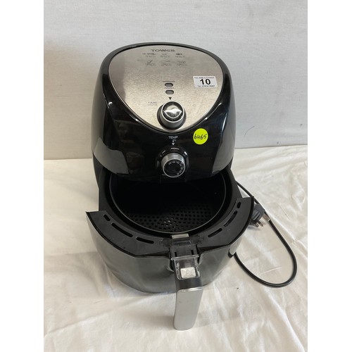 10 - TOWER AIR FRYER WITH AIRFRYER COOKBOOK