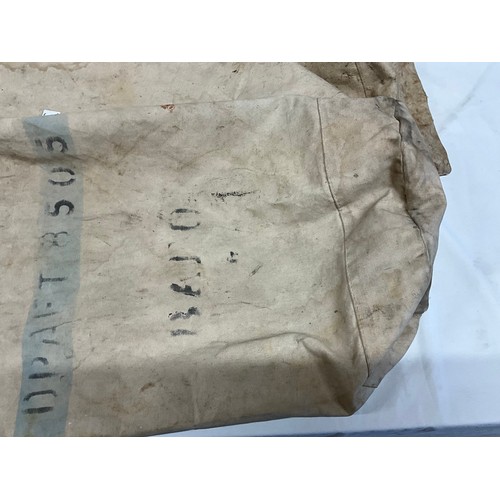 70 - TWO RAF MATERIAL SACKS NO 2514426