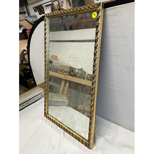 75 - GILT FRAMED WALL MIRROR 27