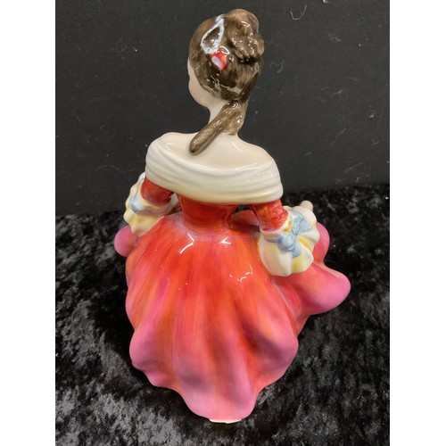 101 - FIVE ROYAL DOULTON FIGURINES TO INCLUDE ELAINE FAIR LADY DIANA ELIZABETH AND SOUTHERN BELLE