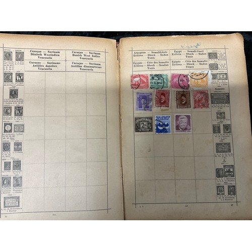 110 - TWO ALBUMS OF USED POSTAGE STAMPS AROUND THE WORLD