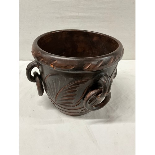 204 - CERAMIC INDOOR PLANT POT H10