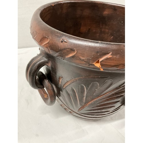 204 - CERAMIC INDOOR PLANT POT H10