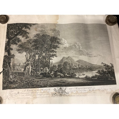 212 - LARGE QUANTITY OF UNFRAMED ANTIQUE PRINTS OF VARIOUS WODLAND SCENES